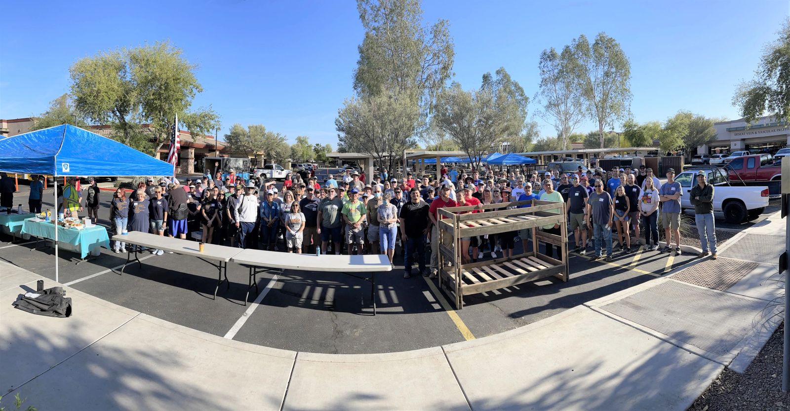 Fullerton Foundation volunteers serving the community