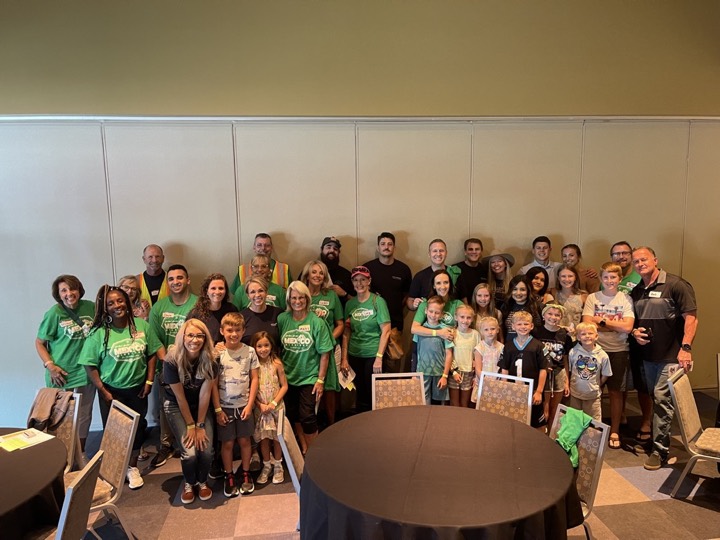 Fullerton Foundation volunteers serving the community