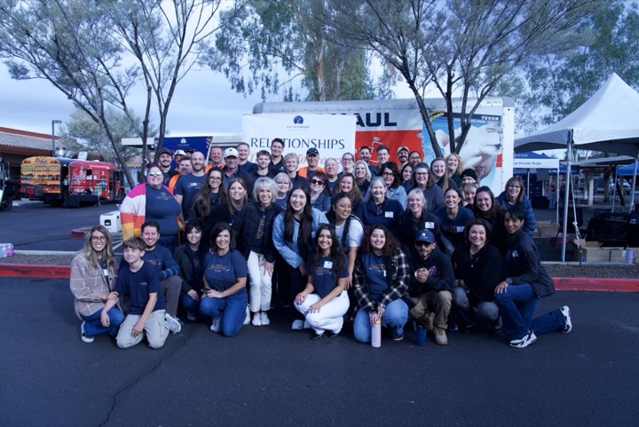 Fullerton Foundation volunteers serving the community